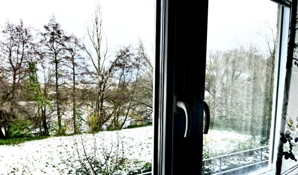 River View Near Frankfurt -- 3 Zimmer -- 4 Betten Und 1 Groesse Schlafcouch Hainburg 外观 照片